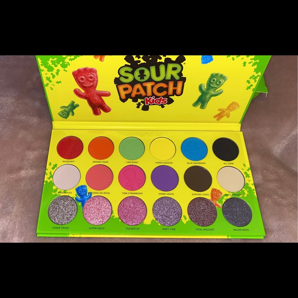Morphe X Sour Patch Kids Eyeshadow Palette